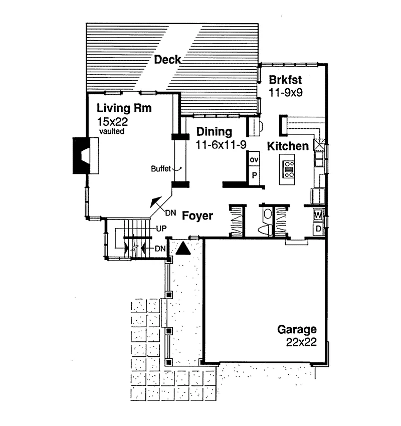 Shingle House Plan First Floor - Webshire Neoclassical Home 072D-0295 - Shop House Plans and More