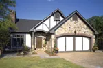 Southern House Plan Front of Home - Padberg Tudor Home 072D-0304 - Shop House Plans and More