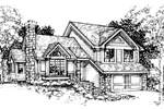 Craftsman House Plan Front of Home - Chula Arts and Crafts Home 072D-0312 - Search House Plans and More