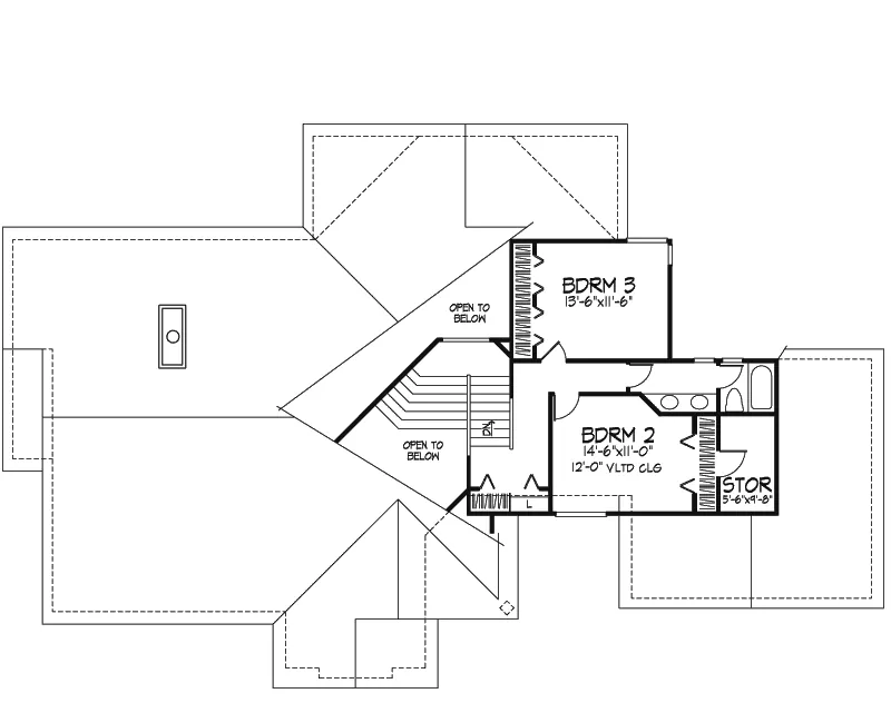 Luxury House Plan Second Floor - Rodelle Manor Luxury Home 072D-0365 - Shop House Plans and More