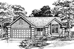 Southern House Plan Front of Home - Summit Cove Traditional Home 072D-0450 - Shop House Plans and More
