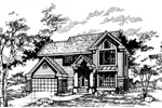 Southern House Plan Front of Home - Graydon Traditional Home 072D-0461 - Search House Plans and More