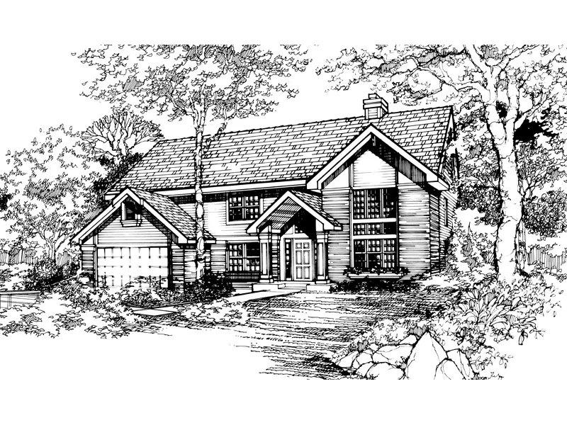 Southern House Plan Front of Home - Marlow Mill Traditional Home 072D-0475 - Shop House Plans and More