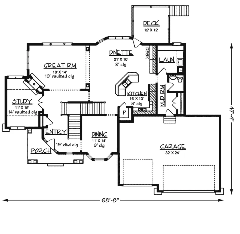 Southern House Plan First Floor - Shalisa Neoclassical Home 072D-0792 - Shop House Plans and More