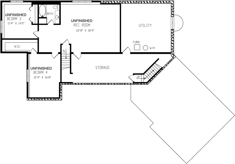 Traditional House Plan Second Floor - Ross Hill Country Home 072D-0847 - Shop House Plans and More