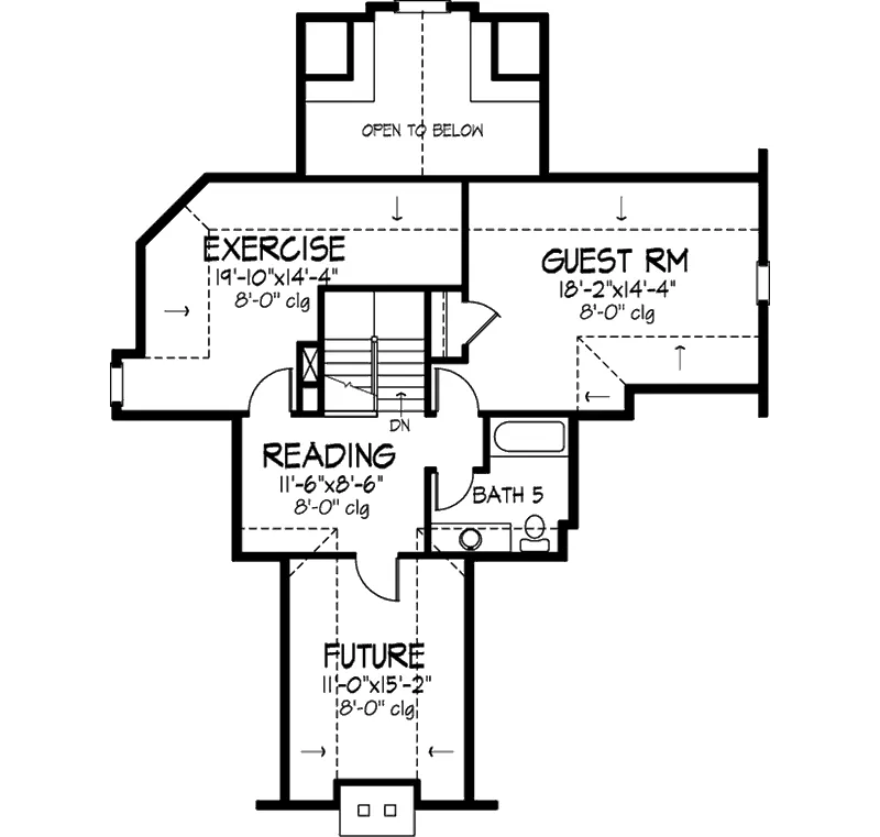 Victorian House Plan Third Floor - Chuppuis Victorian Home 072D-0992 - Search House Plans and More