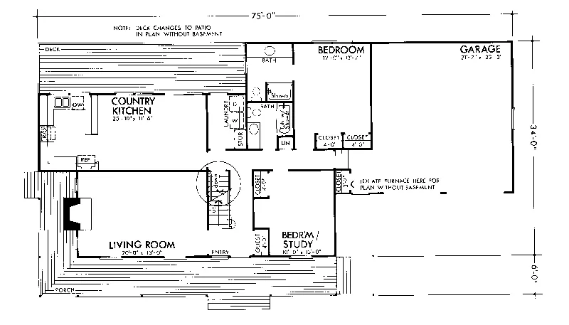 Country House Plan First Floor - Fordham Bayou Acadian Home 072D-1053 - Search House Plans and More