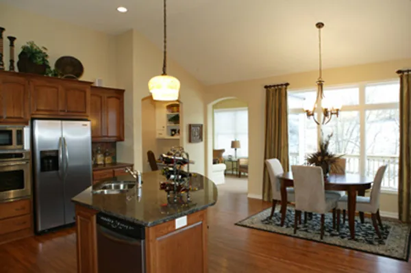 Traditional House Plan Kitchen Photo 01 - Green Orchard Ranch Home 072D-1108 - Search House Plans and More