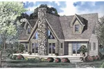 Modern House Plan Front Image - Logan Ridge Vacation Home 073D-0007 - Shop House Plans and More