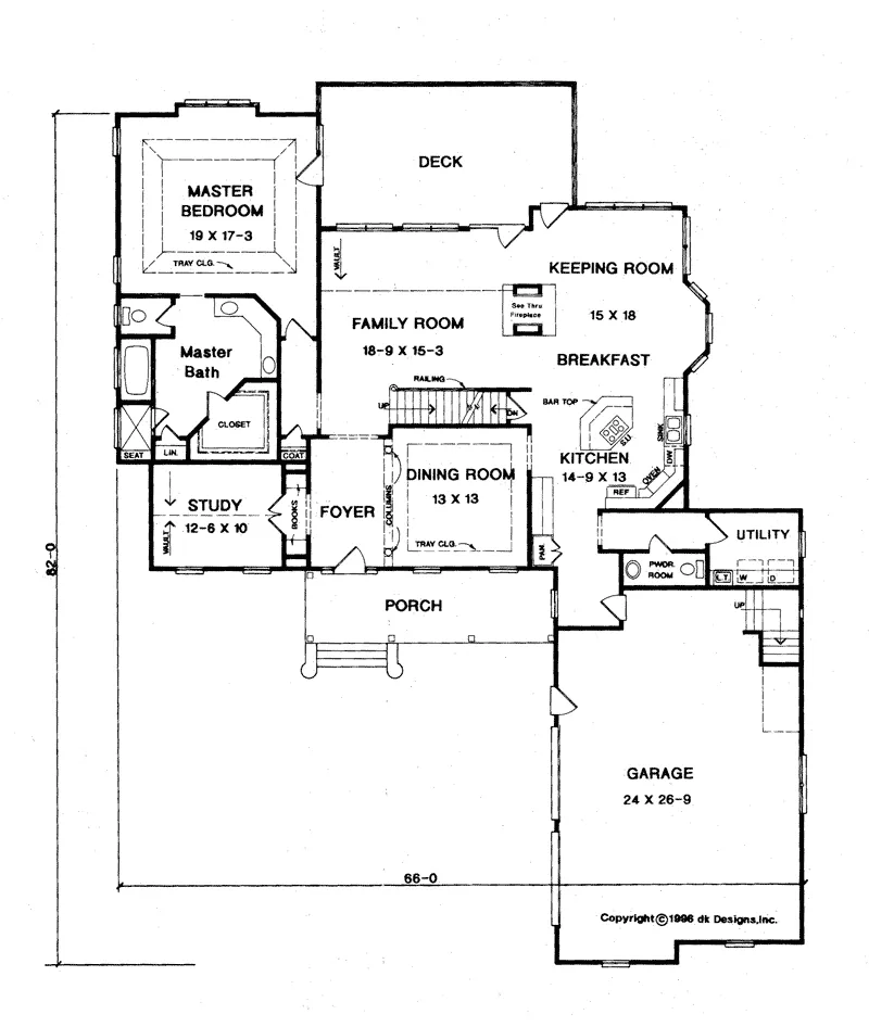 Luxury House Plan First Floor - Springhouse Farm Luxury Home 076D-0093 - Shop House Plans and More