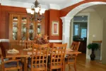 Luxury House Plan Dining Room Photo 01 - Lemonwood Arts And Crafts Home 076D-0204 - Shop House Plans and More