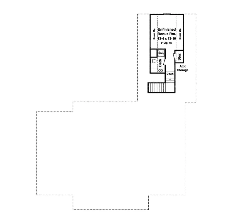 Country French House Plan Bonus Room - Lohmann European Home 077D-0189 - Shop House Plans and More
