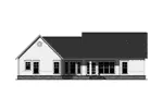Cabin & Cottage House Plan Rear Elevation - Kirkham Park Craftsman Home 077D-0223 - Search House Plans and More