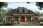 European House Plan Front Image - Gracey Acadian Home 077D-0243 - Search House Plans and More