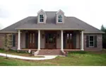 European House Plan Front of Home - Gracey Acadian Home 077D-0243 - Search House Plans and More