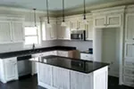 European House Plan Kitchen Photo 01 - Gracey Acadian Home 077D-0243 - Search House Plans and More