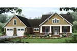 Country House Plan Front of Home - Poplar Ridge Country Home 077D-0262 - Shop House Plans and More