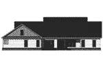 Cabin & Cottage House Plan Rear Elevation - Sadie Court Craftsman Home 077D-0282 - Shop House Plans and More