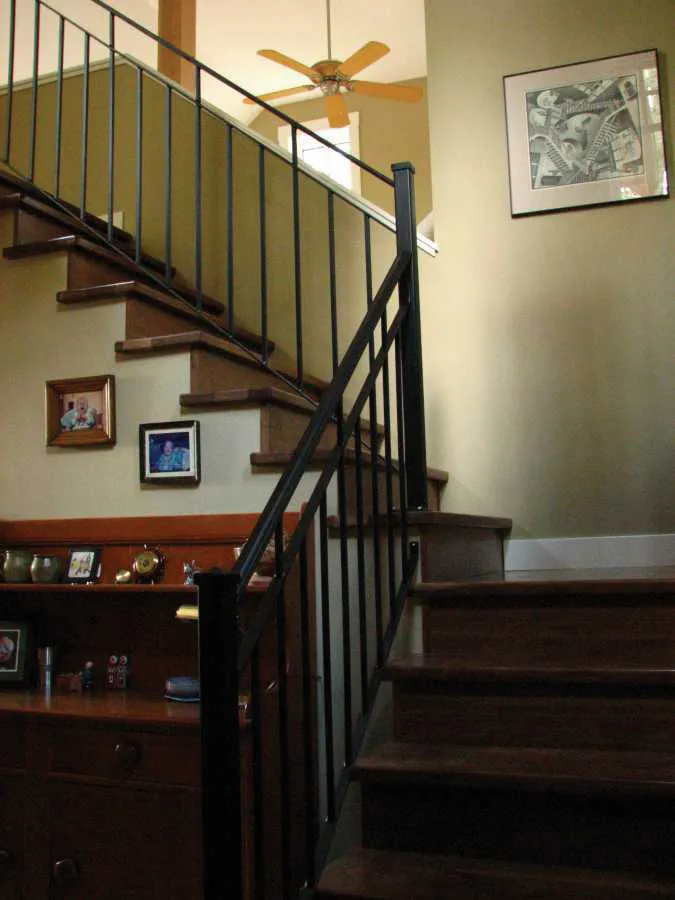 Vacation House Plans - Stairs