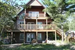 Ranch House Plan Rear Photo 04 - Adirondack Rustic Dream Home 080D-0012 - Search House Plans and More
