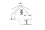 Craftsman House Plan Right Elevation - Grinnell Terrace European Home 082D-0066 - Search House Plans and More