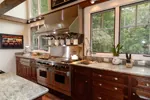 Arts & Crafts House Plan Kitchen Photo 02 - Hunnewell Point Rustic Home 082S-0004 - Search House Plans and More