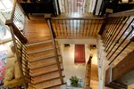 Arts & Crafts House Plan Stairs Photo 03 - Hunnewell Point Rustic Home 082S-0004 - Search House Plans and More