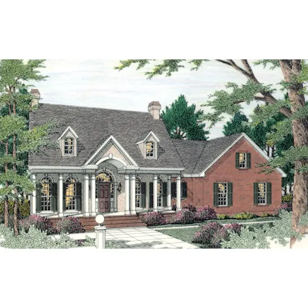 Babbage Southern Country Home Plan 084D-0006 - Search House Plans and More