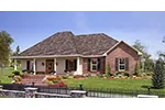 Ranch House Plan Front of House 084D-0099