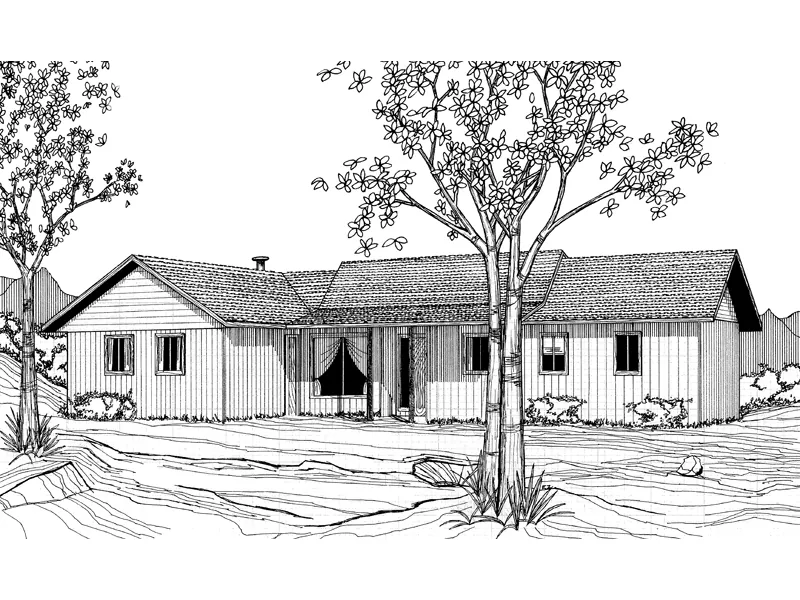 Quaint Ranch Style Home Has Simple Design