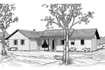 Quaint Ranch Style Home Has Simple Design