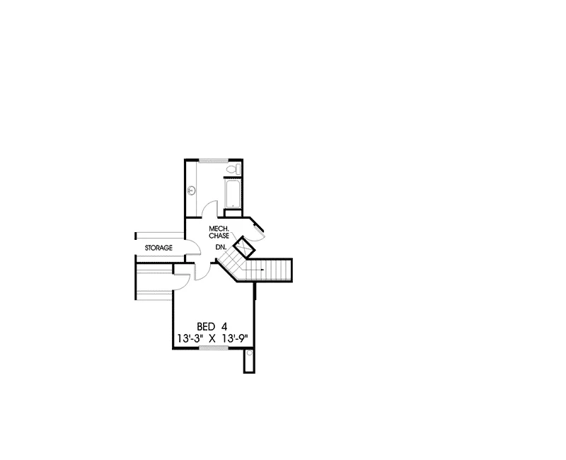 Country House Plan Second Floor - Beringer Country Home 085D-0404 - Search House Plans and More