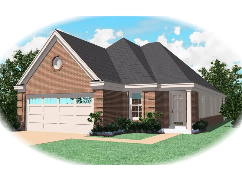 Brick Ranch Offers All The Features Of Traditional Style