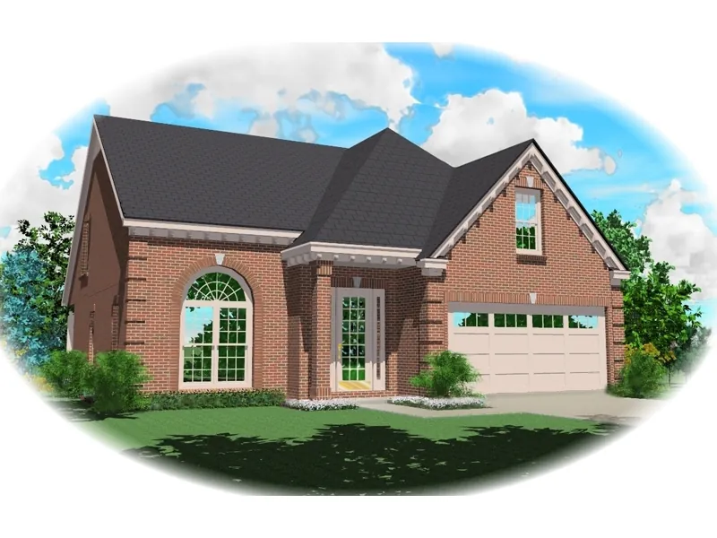Traditional House Plan Front of Home - Durango Farm Country Home 087D-0397 - Search House Plans and More
