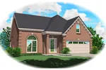 Traditional House Plan Front of Home - Durango Farm Country Home 087D-0397 - Search House Plans and More