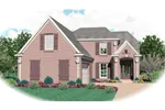 Traditional House Plan Front of Home - Giorgio Country French Home 087D-0476 - Search House Plans and More