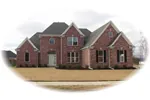Southern House Plan Front of Home - Dumont Park Luxury Home 087D-0619 - Search House Plans and More