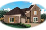 Country House Plan Front of Home - Esther Farm Country French Home 087D-0620 - Search House Plans and More