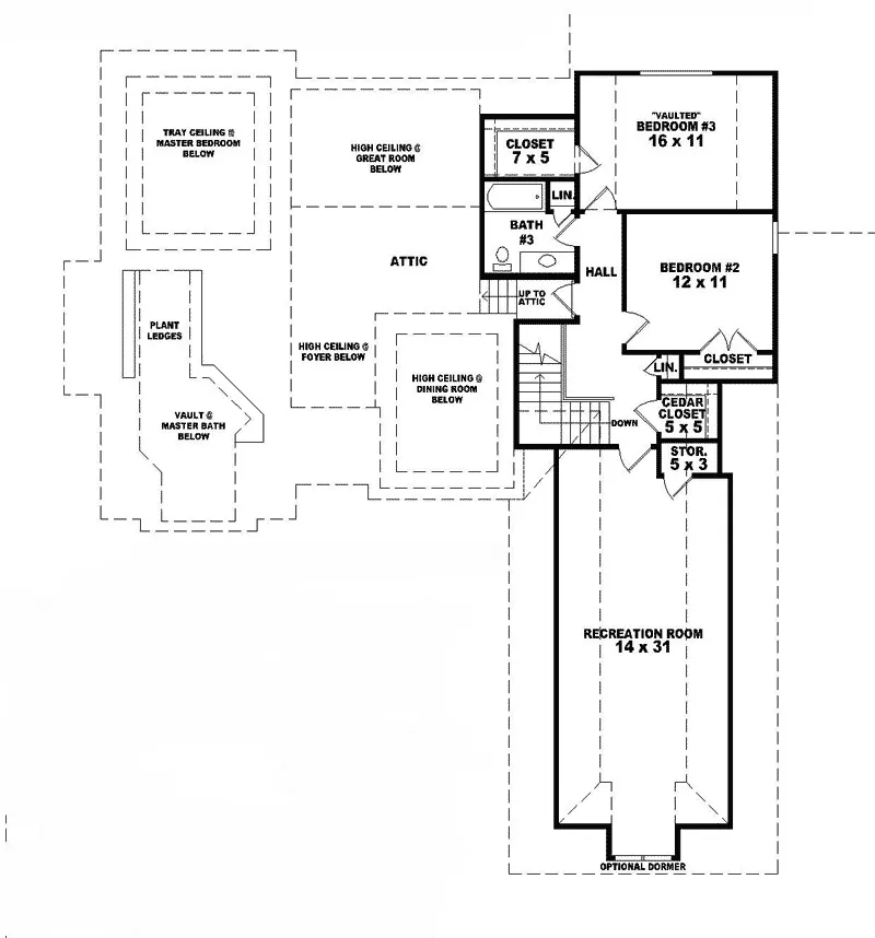 Luxury House Plan Second Floor - Haviland Park European Home 087D-0885 - Search House Plans and More