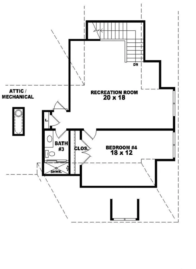 Luxury House Plan Second Floor - Kennebeck European Home 087D-0892 - Search House Plans and More