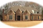 Luxury House Plan Front of Home - Kennebeck European Home 087D-0892 - Search House Plans and More