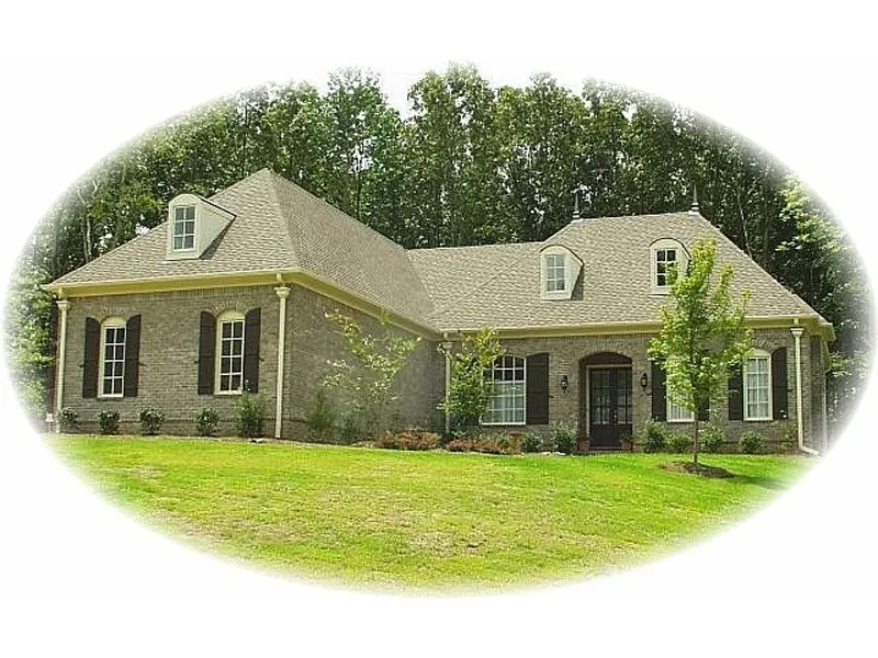 Southern House Plan Front of Home - Cabanne Place European Home 087D-0903 - Search House Plans and More