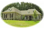 European House Plan Front of Home - Cabanne Place European Home 087D-0903 - Search House Plans and More
