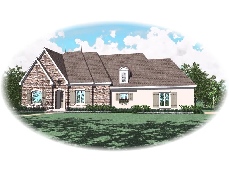 Luxury House Plan Front of Home - Verona Forest Craftsman Home 087D-0933 - Shop House Plans and More