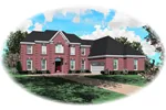 Southern House Plan Front of Home - Camberly Colonial Home 087D-0957 - Search House Plans and More