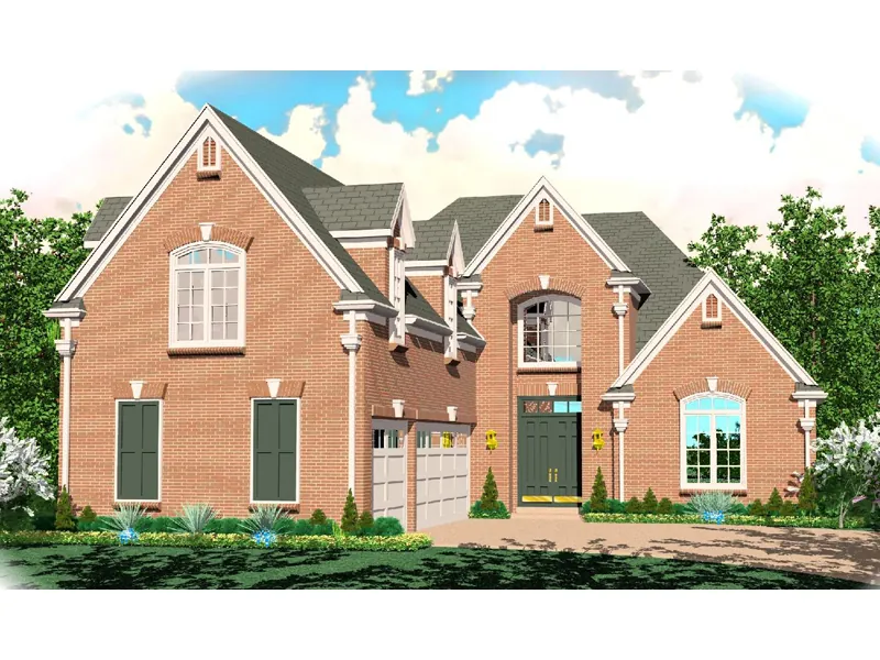 Country House Plan Front of Home - Damaris Manor Country Home 087D-0961 - Search House Plans and More