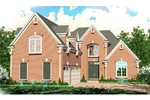 Country House Plan Front of Home - Damaris Manor Country Home 087D-0961 - Search House Plans and More