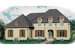 Luxury House Plan Front of Home - Glennoble European Home 087D-1007 - Search House Plans and More