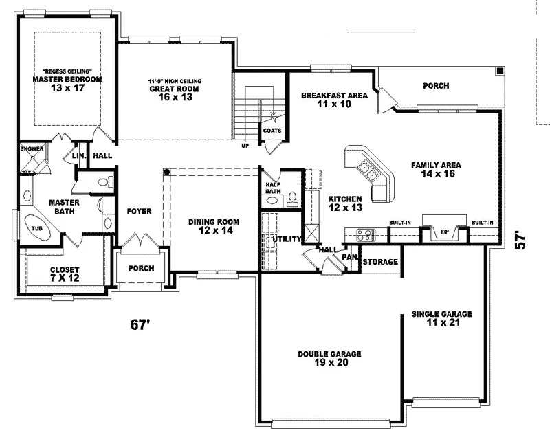 Luxury House Plan First Floor - Riley Hill Luxury Style Home 087D-1012 - Shop House Plans and More