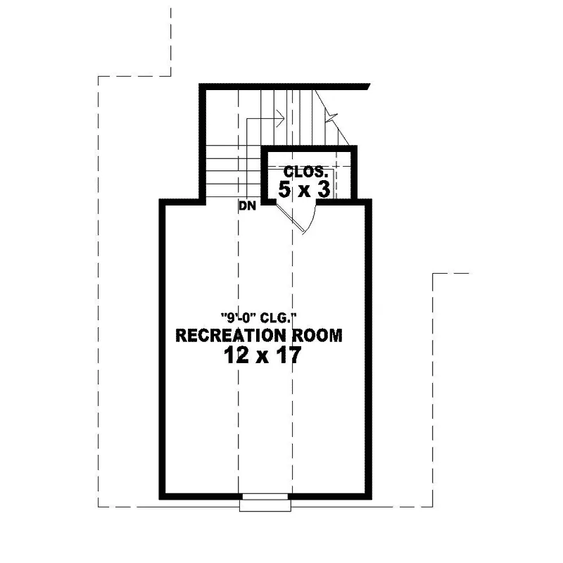 Country House Plan Second Floor - Rosebrook Ranch Home 087D-1240 - Shop House Plans and More